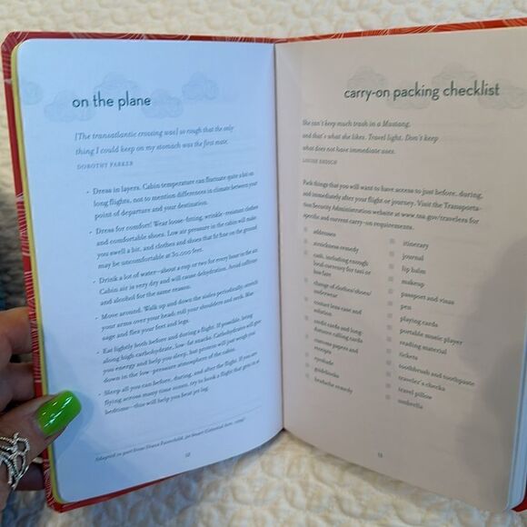 Every Woman’s Travel Guide Journal Planner Notebook - Picture 7 of 14